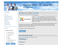 Joomla 1.5 templates from GaaTec.com