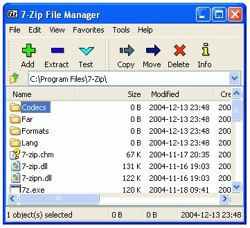 7Zip Snapshot